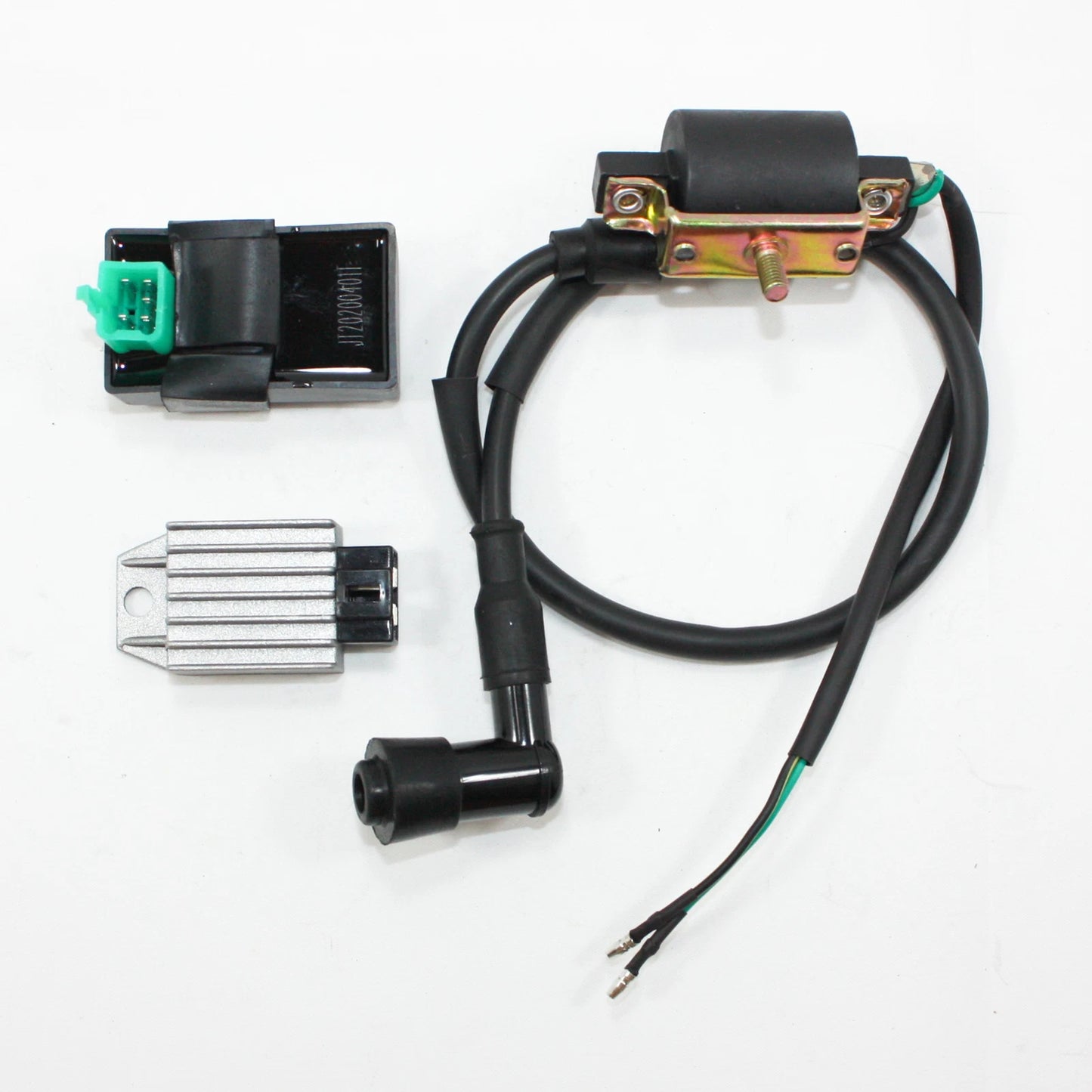 Ignition Coil, CDI Unit, Regulator for 90-125cc Pit Quad Dirt Bike ATV