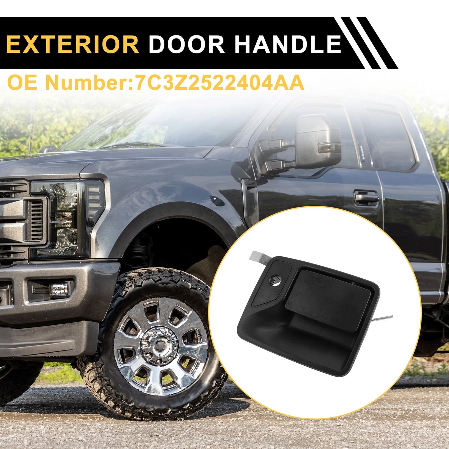 Front Right Exterior Door Handle for Ford Excursion (2000-2005)