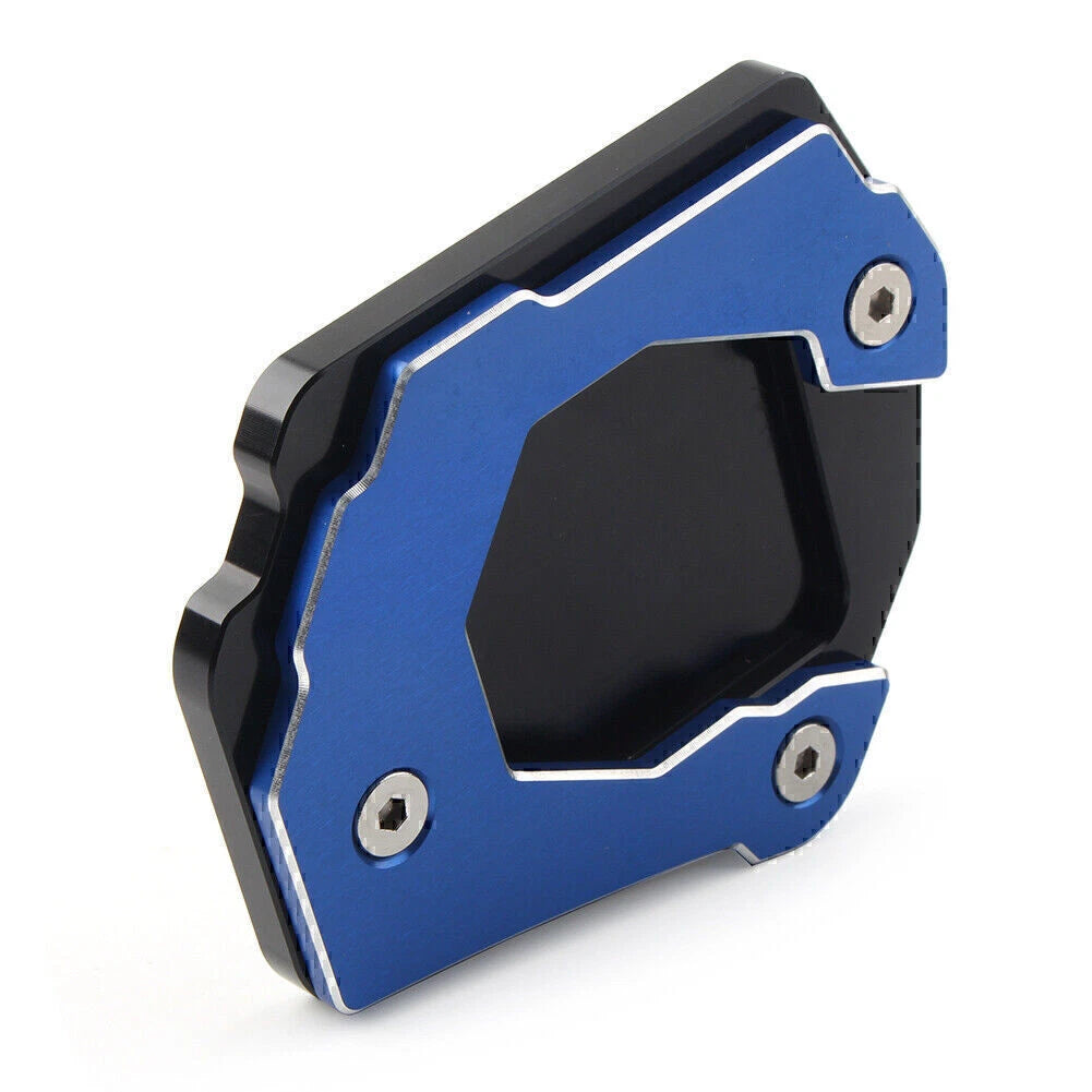 CNC Blue Kickstand Foot Extension Pad for BMW F800 GS/ADV (2015-2017)