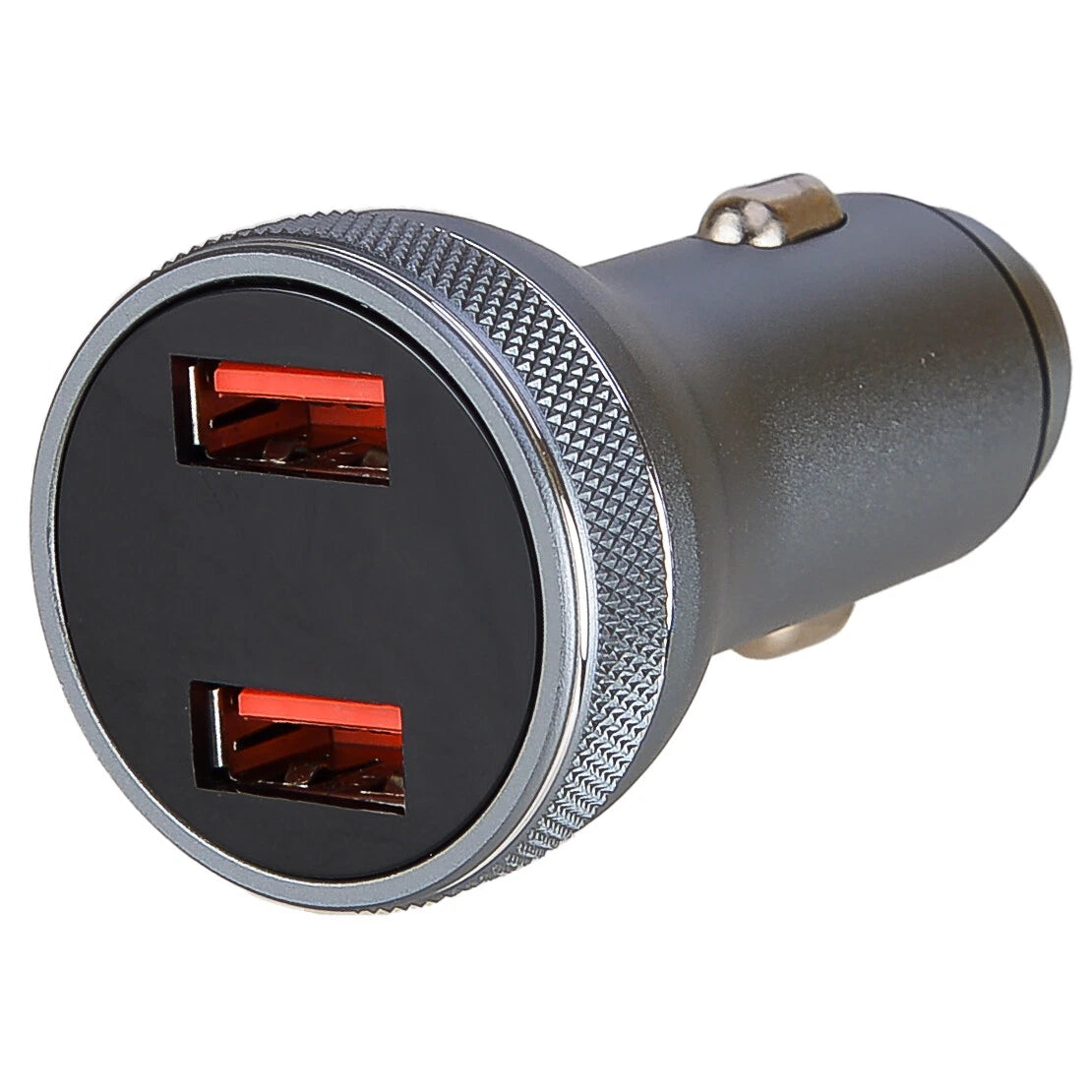 Dual Ports QC3.0 USB Car Charger Lighter Socket DC 12V-24V