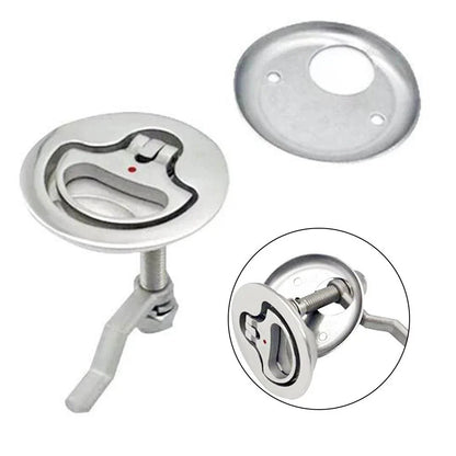 Stainless Steel Boat Hatch Latch with Handle for Easy Access