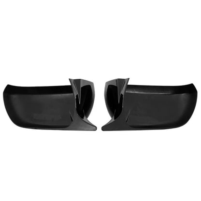 Glossy Black Rear View Mirror Cover Caps for Toyota Highlander (2008-2013)