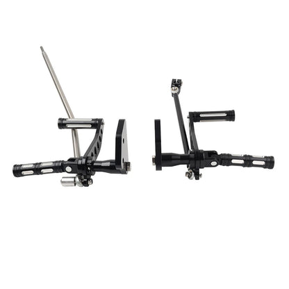 BLK Forward Controls Footpegs for Harley Dyna Low Rider (2000-2012)