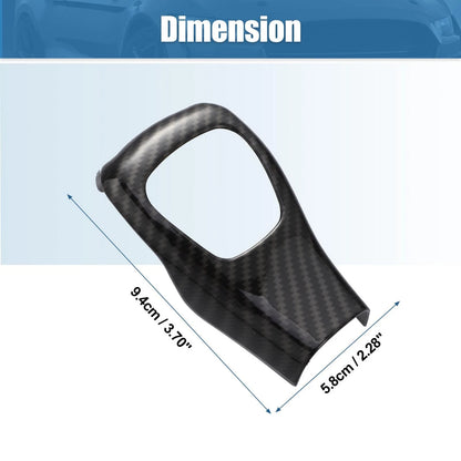 Gear Shift Knob Cover for Jeep Cherokee 2014-2018 - Black Trim Decal