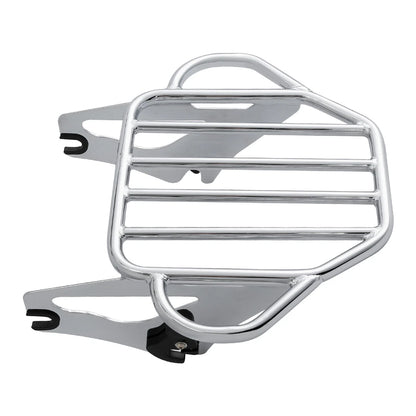 Chrome Luggage Rack Docking Kit for Harley Touring Road King (2009-2013)