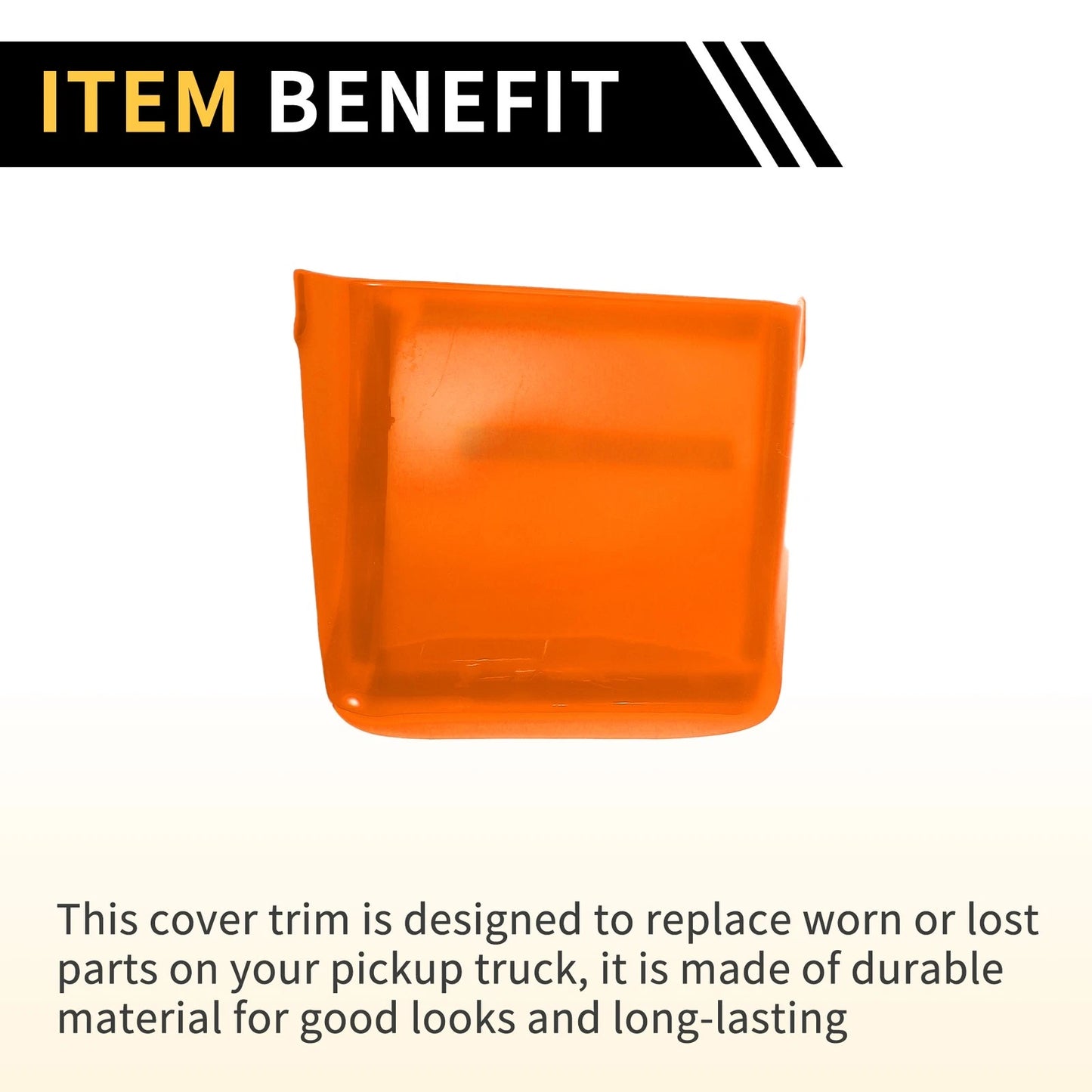 Tail Light Side Cover Trim for Jeep Wrangler JL JLU (2018-2024) Orange