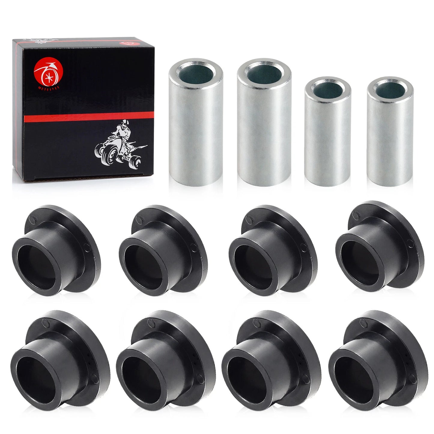 Front Rear Shock Bushings Sleeve Kit for Polaris Ranger (2001–2024)