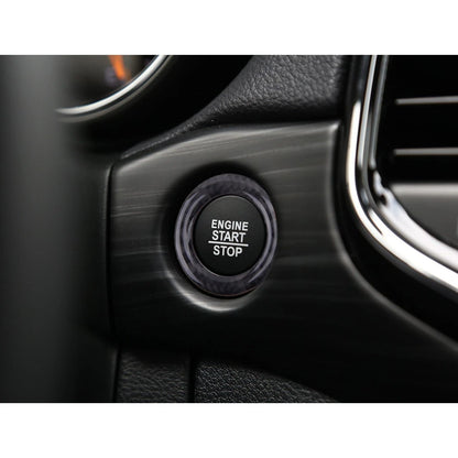 Carbon Fiber Start Stop Button Ring for Jeep Grand Cherokee (2011-2020)