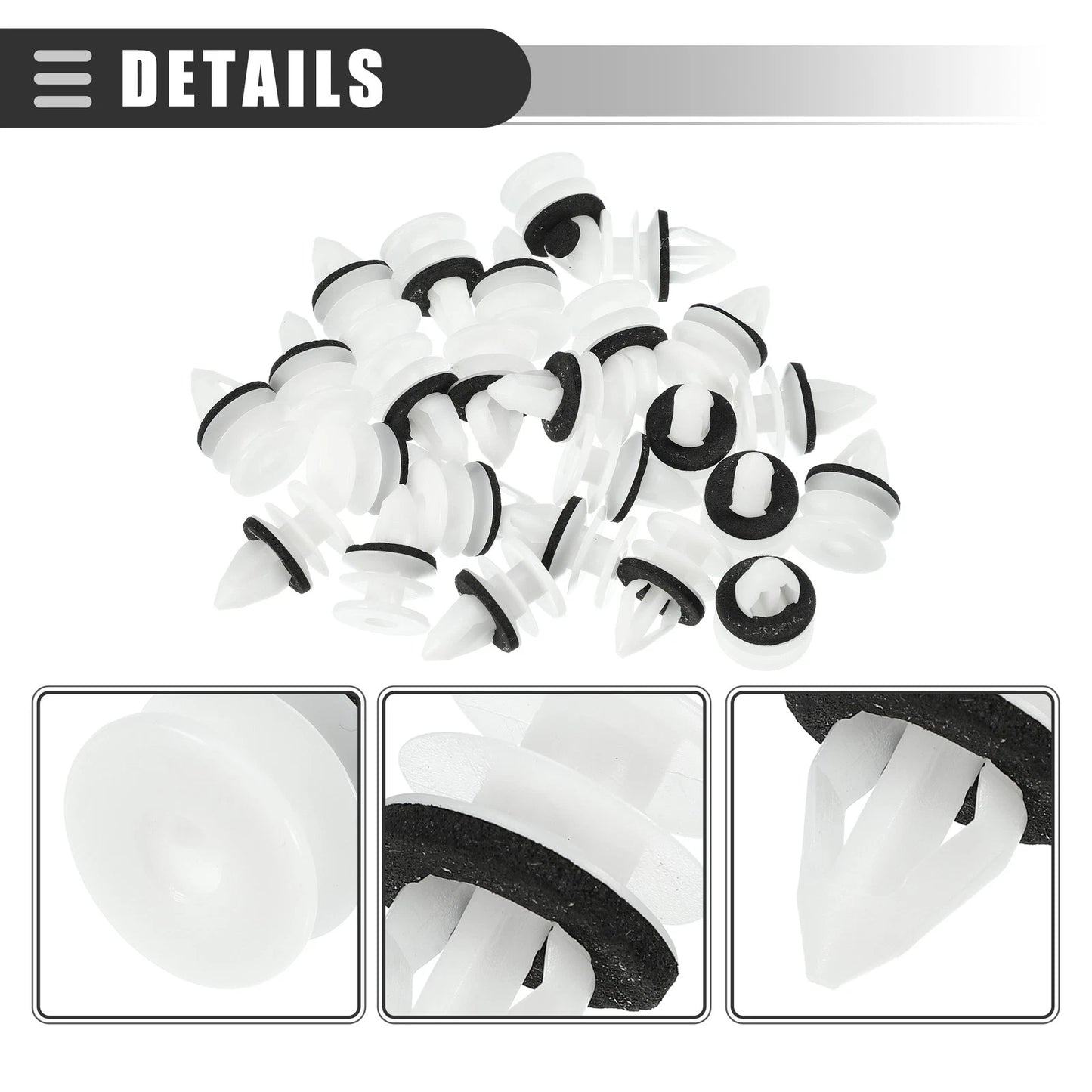 25 x Vehicle Door Trim Panel Push Clips Retainer for Chevrolet