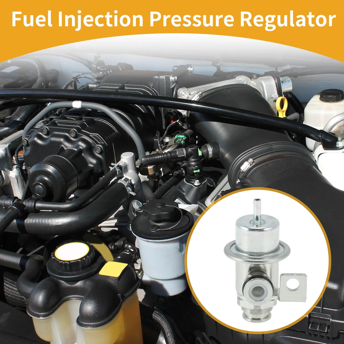 Fuel Pressure Regulator Fuel Pump Regulator for Buick Century (1982–2005)