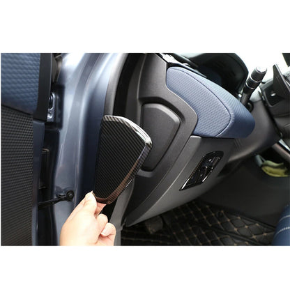 Carbon Fiber Side Dashboard Console Panel Cover Trim For Range Rover Velar