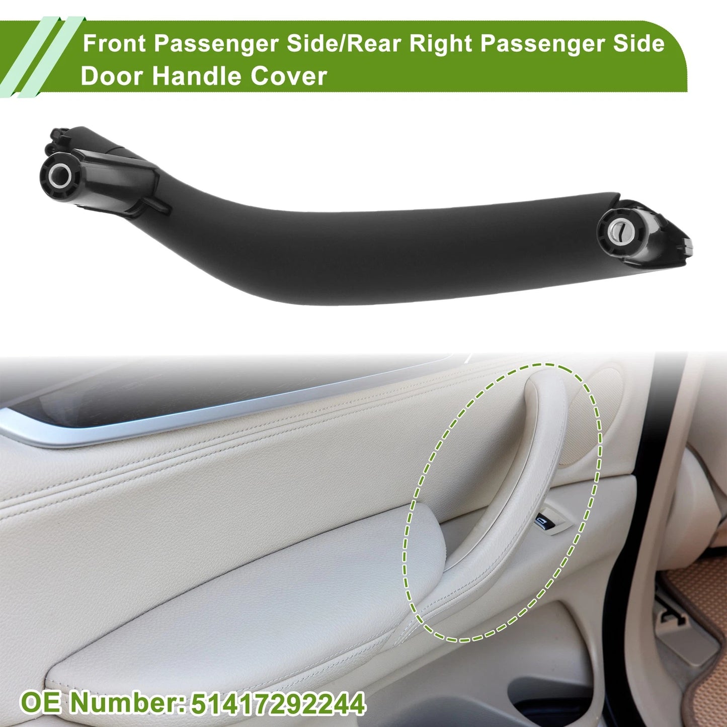 Door Handle Pull Trim Cover for BMW X5 F15 (2014-2018)