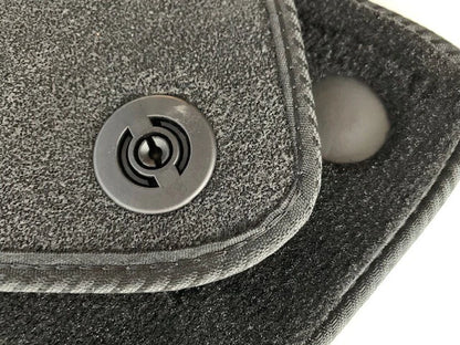 Floor Mats for Ferrari California Convertible 2008-2014 Black Tailored