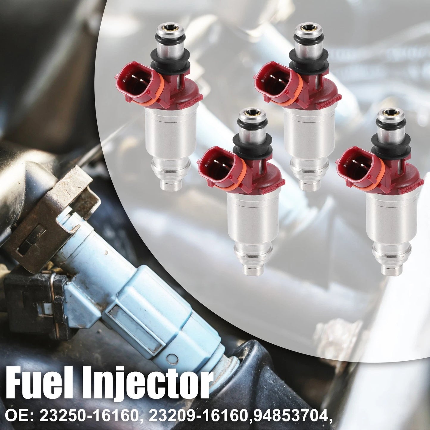 4pcs Fuel Injector for Toyota Celica 1.8L (1994–1997)