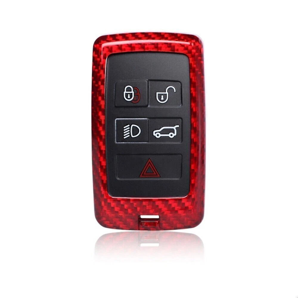 Carbon Fiber Key Case Cover for Land Rover Sport/Discovery