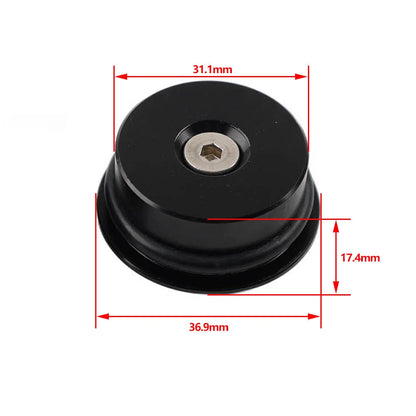 CNC Swing Arm Pivot Caps Plugs Red for Honda CB 150 250 300 R