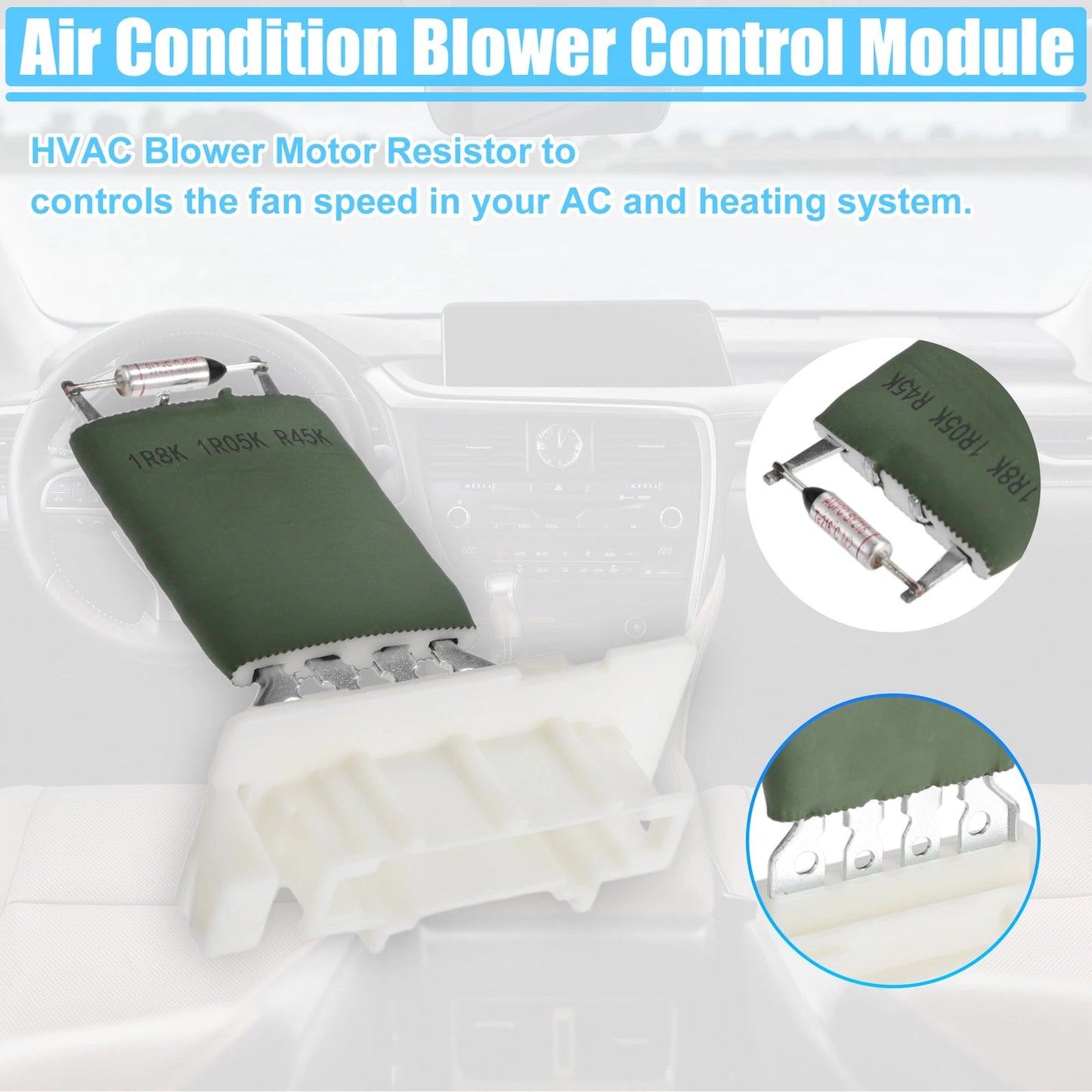 Heater Blower Motor Resistor for Mini Cooper (2002-2015)