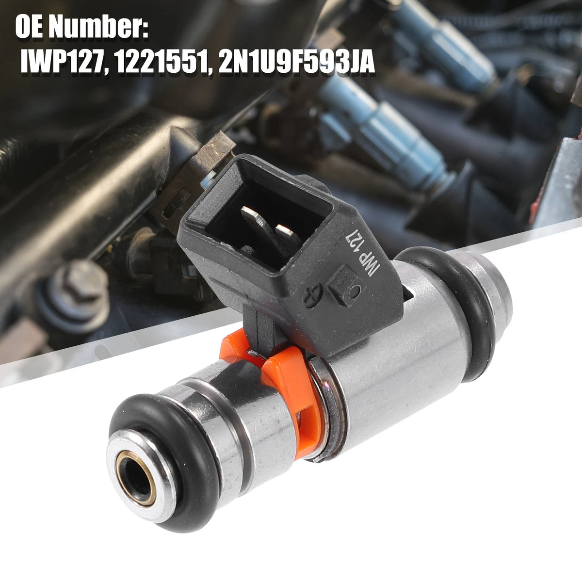 4 x Fuel Injectors for Ford KA Hatchback 1.6L (2003-2008)