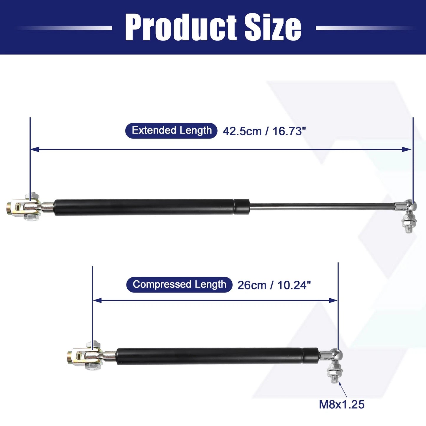 Front Hood Gas Lift Struts for Toyota GT86 (2012-2018)