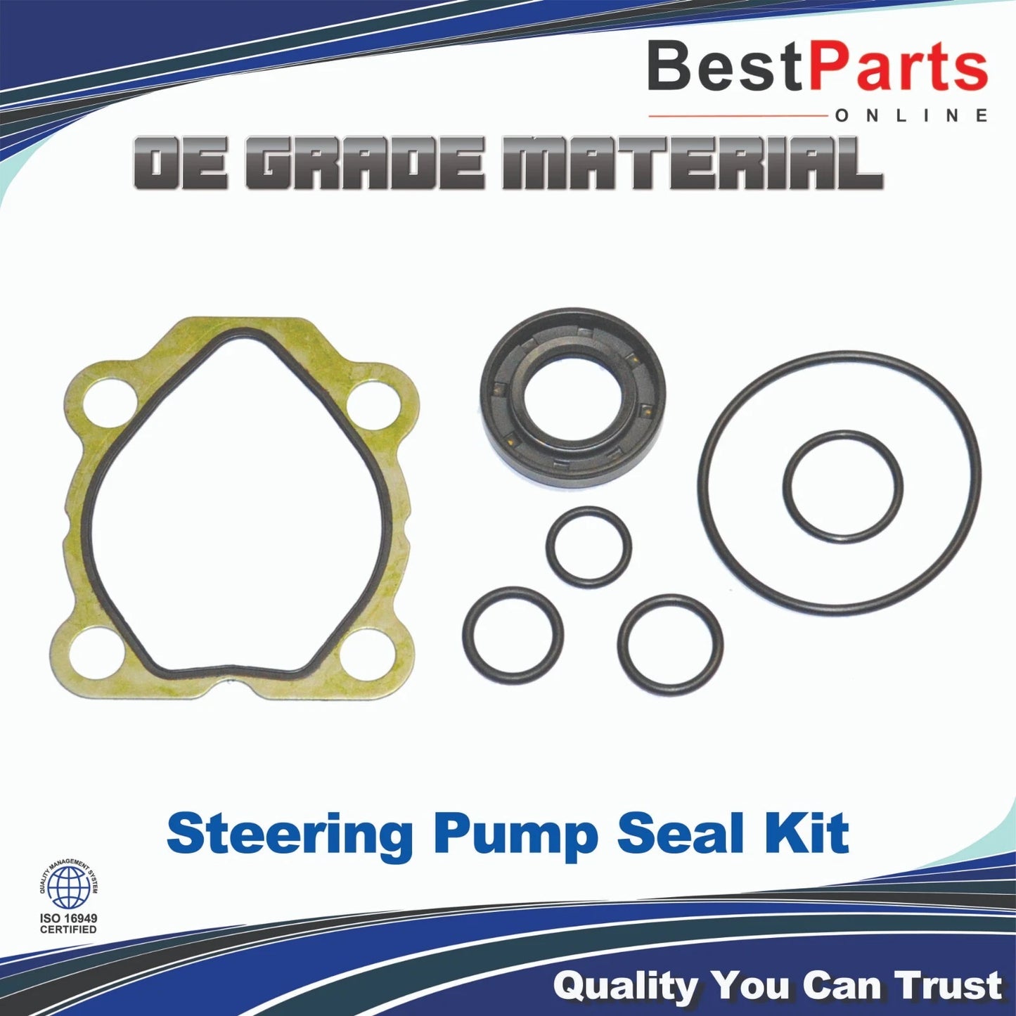 Power Steering Pump Seal Kit 2.7L for Hyundai Santa Fe (2007–2009)