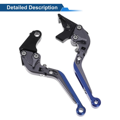 Adjustable Brake Clutch Levers for Honda X11 (1999-2002) - Titanium Blue