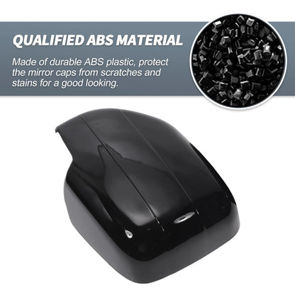 Rearview Mirror Cap Overlay Gloss Black for Lexus Toyota Land Cruiser (2016-2023)