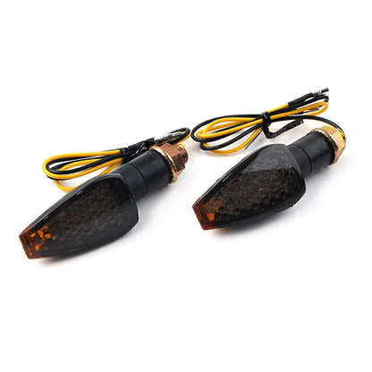 Black Universal LED Turn Signal Light Indicators for Mini 14 (No Year Specified)