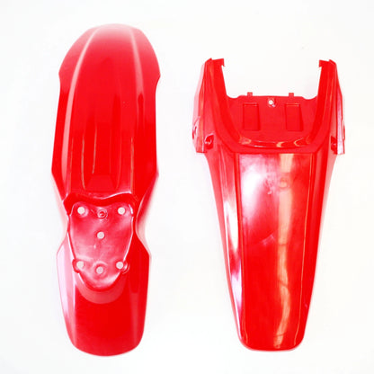 RED Plastic Fender Guard Kit for CRF70 150c 160cc PIT PRO Trail Dirt Bike