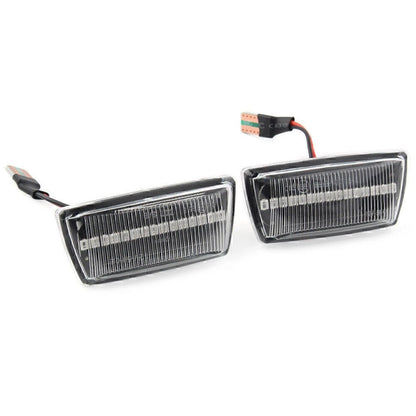 LED Dynamic Side Marker Lights for Opel Astra H MK5 Zafira B MK2 Clear