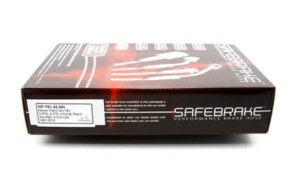 Brake Line Kit for Nissan Patrol GU Y61 2.8TD, 4.2D, 4.5/4.8L (1997-2012)