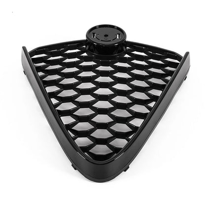 Gloss Black Front Grille for 2017-2022 Alfa Romeo Stelvio Bumper Upper Grill