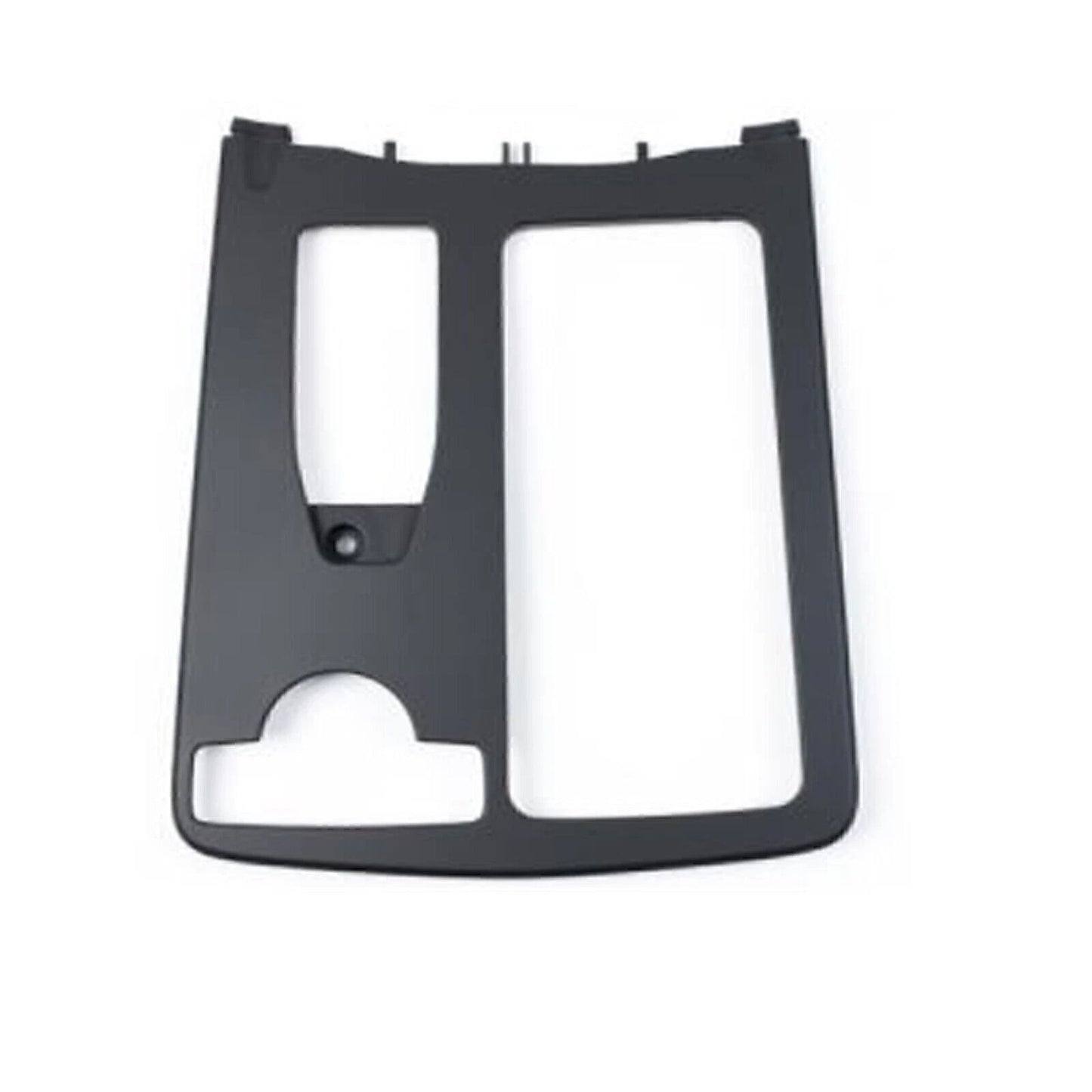 1x Black Center Cup Holder Cover for Mercedes Benz W204 C/E Class (2007-2014)