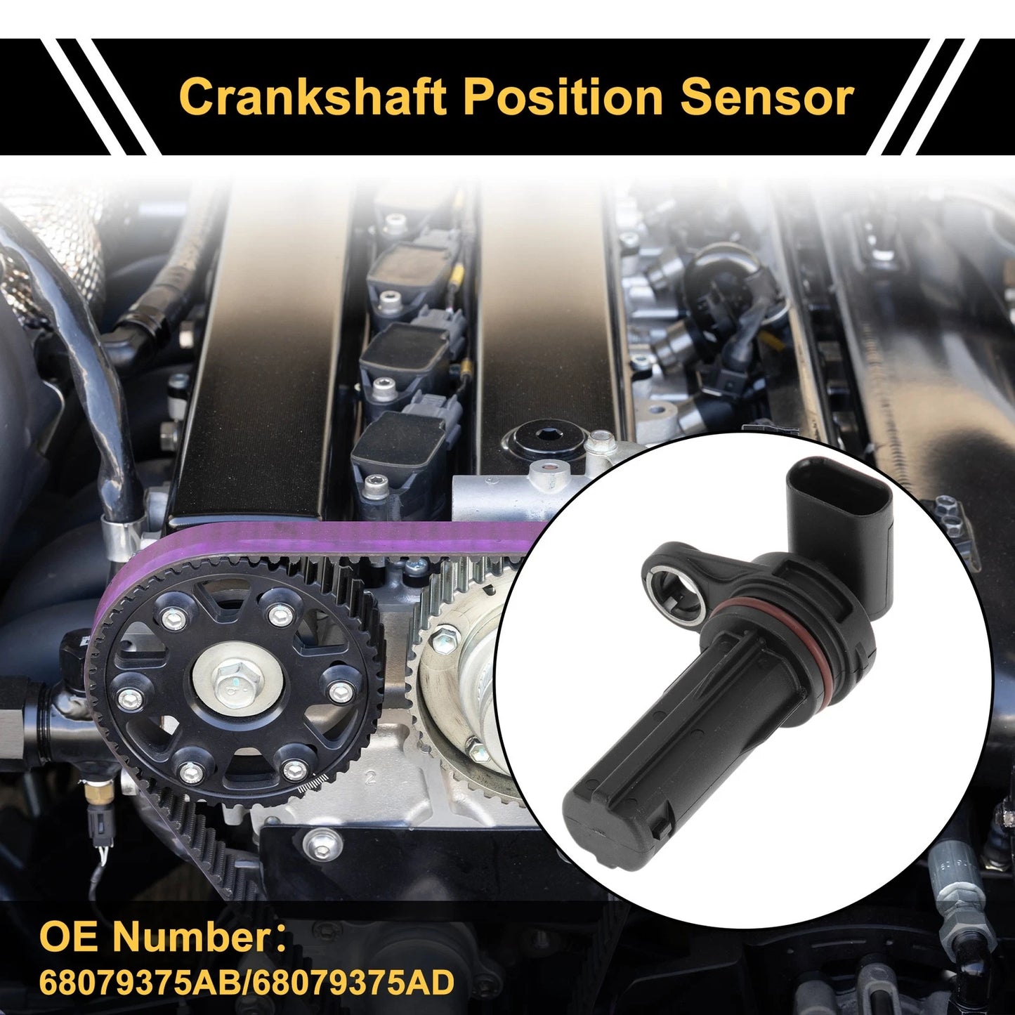 Crankshaft Position Sensor for JEEP Grand Cherokee 3.6 VVT (2016)