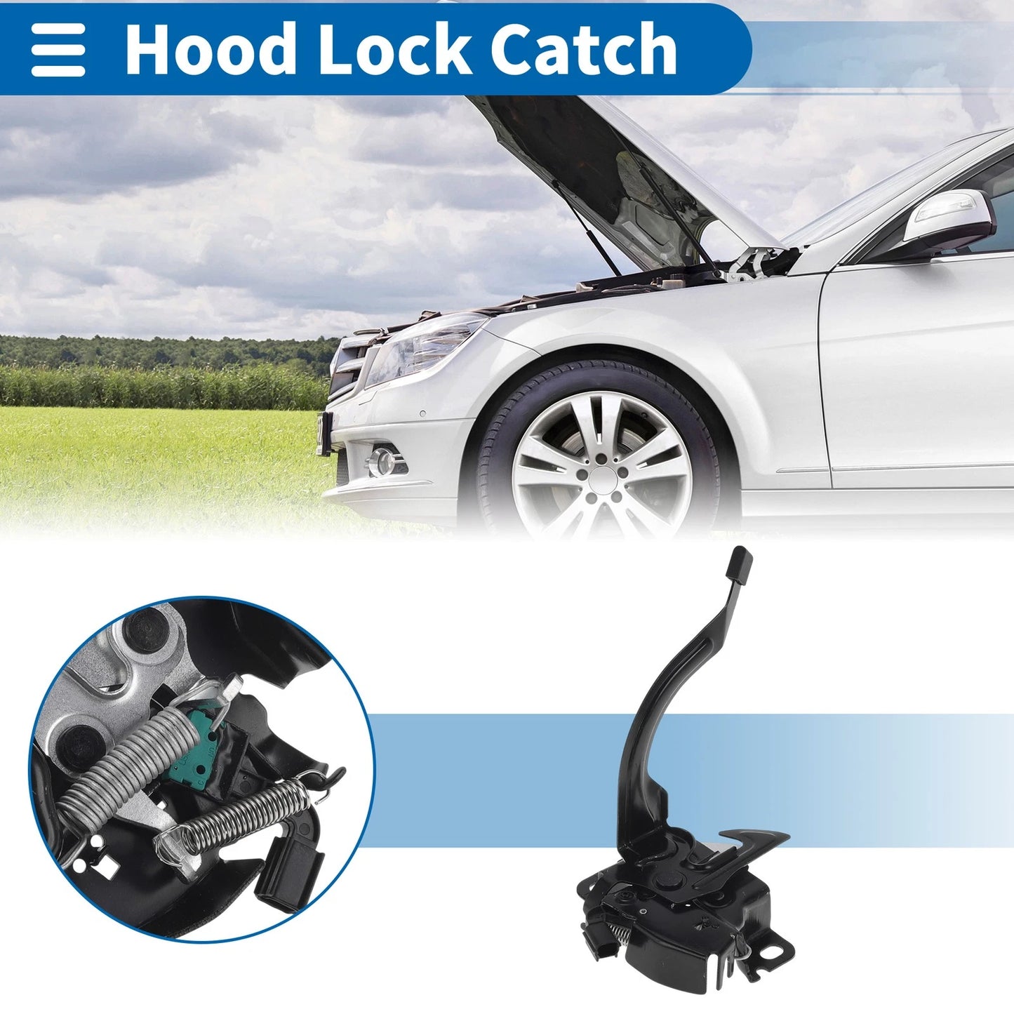 Hood Latch Assembly for Honda HR-V (2016-2022)