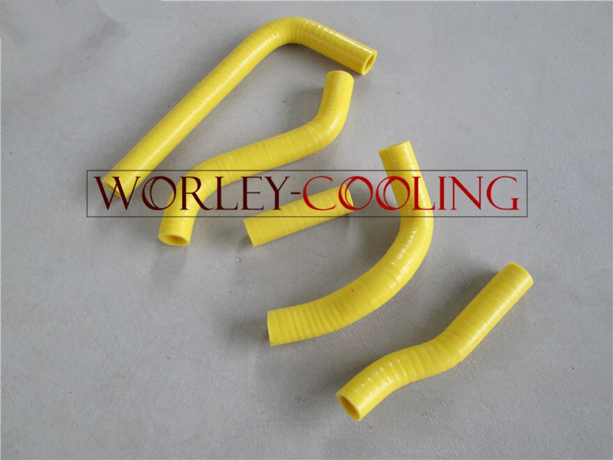 Silicone Radiator Hoses for Suzuki RMZ250 (2010-2012) - Yellow