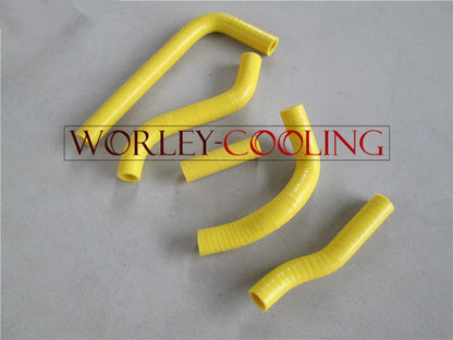 Silicone Radiator Hoses for Suzuki RMZ250 (2010-2012) - Yellow