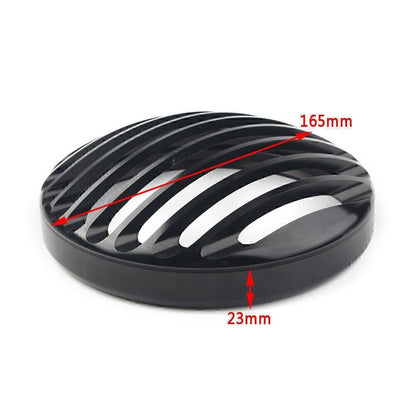 5 3/4" CNC Headlight Grill Bezel Cover for Harley Sportster XL883 XL1200 (2004-2023)