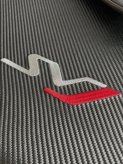 Carbon Floor Mats for Lamborghini Aventador S SV SVJ with SVJ Emblem (2017-2023)