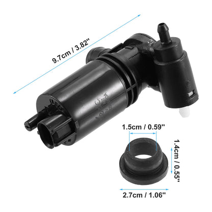 Windshield Washer Pump w/ Grommet for Nissan Rogue (2017-2021)