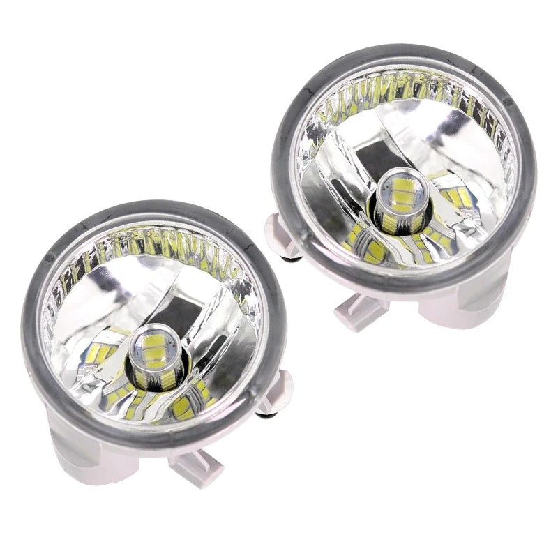 Front Bumper LED Fog Lights Clear Lens for Toyota Highlander (2004-2007)