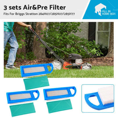 3 x Air Pre Filter for Briggs & Stratton I/C, Intek Motors (2014-2019)