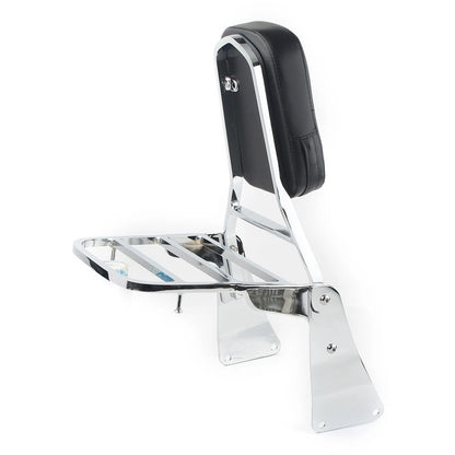 Rear Backrest Sissy Bar & Luggage Rack for Kawasaki Vulcan 1500 (2000-2008)