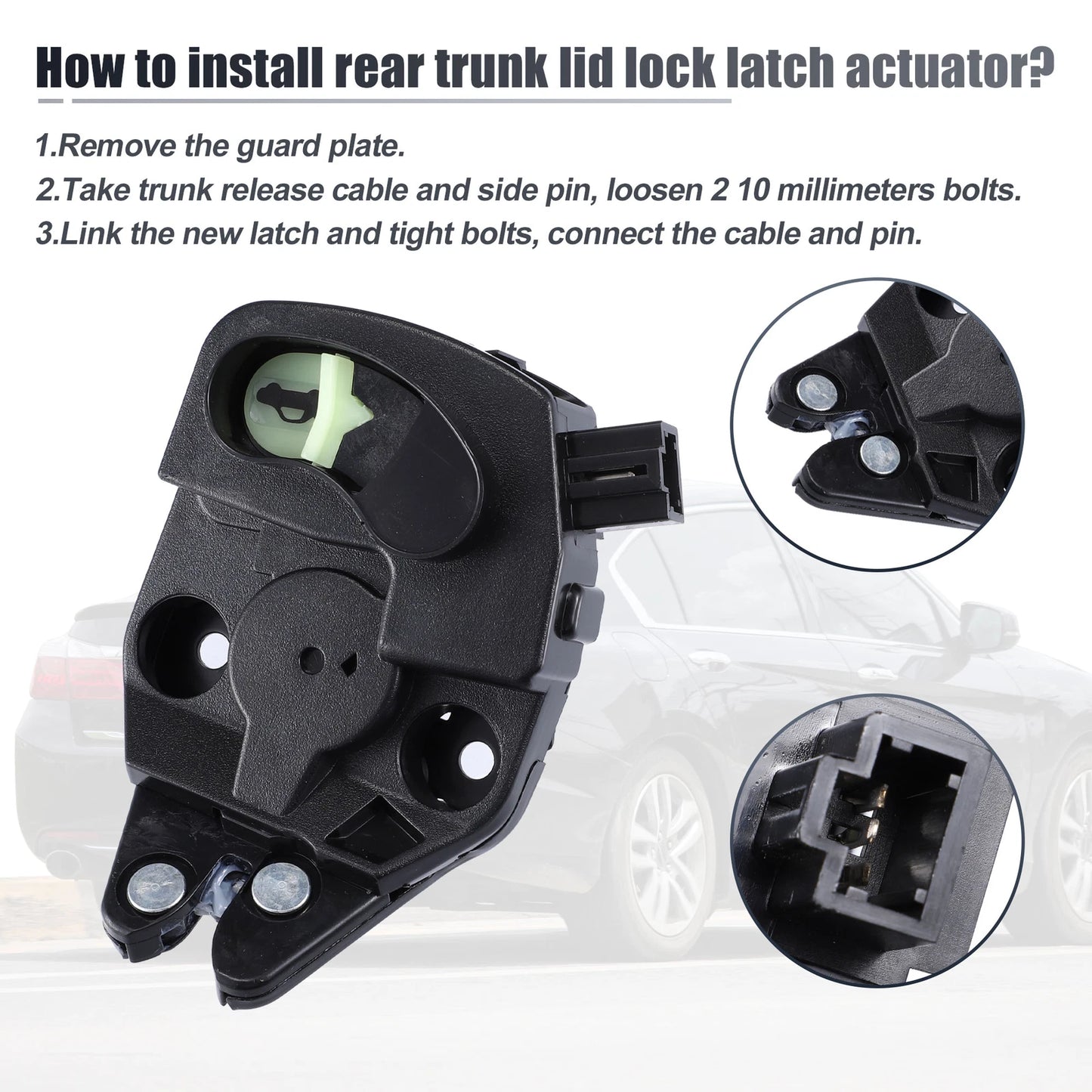 Rear Door Lock Actuator Motor for Honda Accord (2013-2017)
