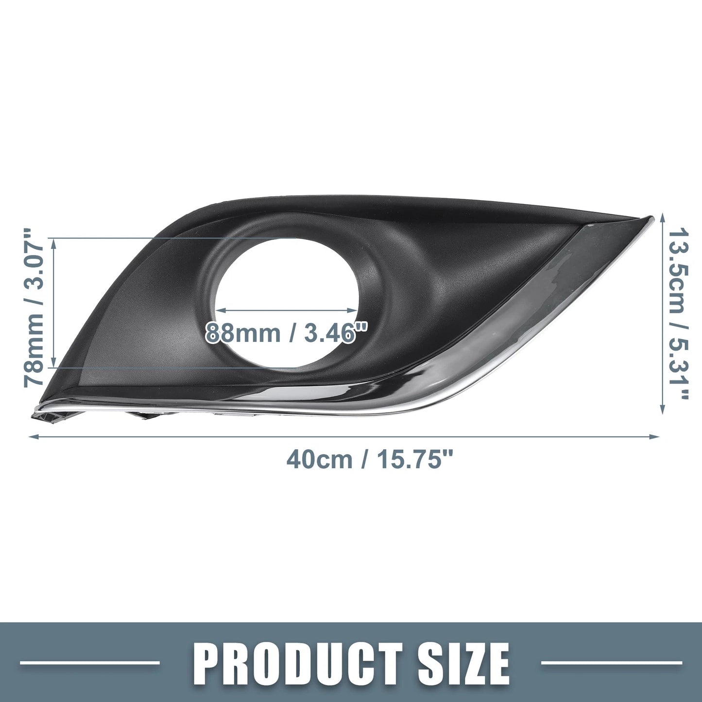 Fog Light Grille Cover Trim  for Nissan Versa (2015-2018)
