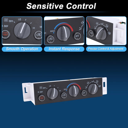 A/C Heater Climate Control Switch Module Panel for Chevrolet C2500