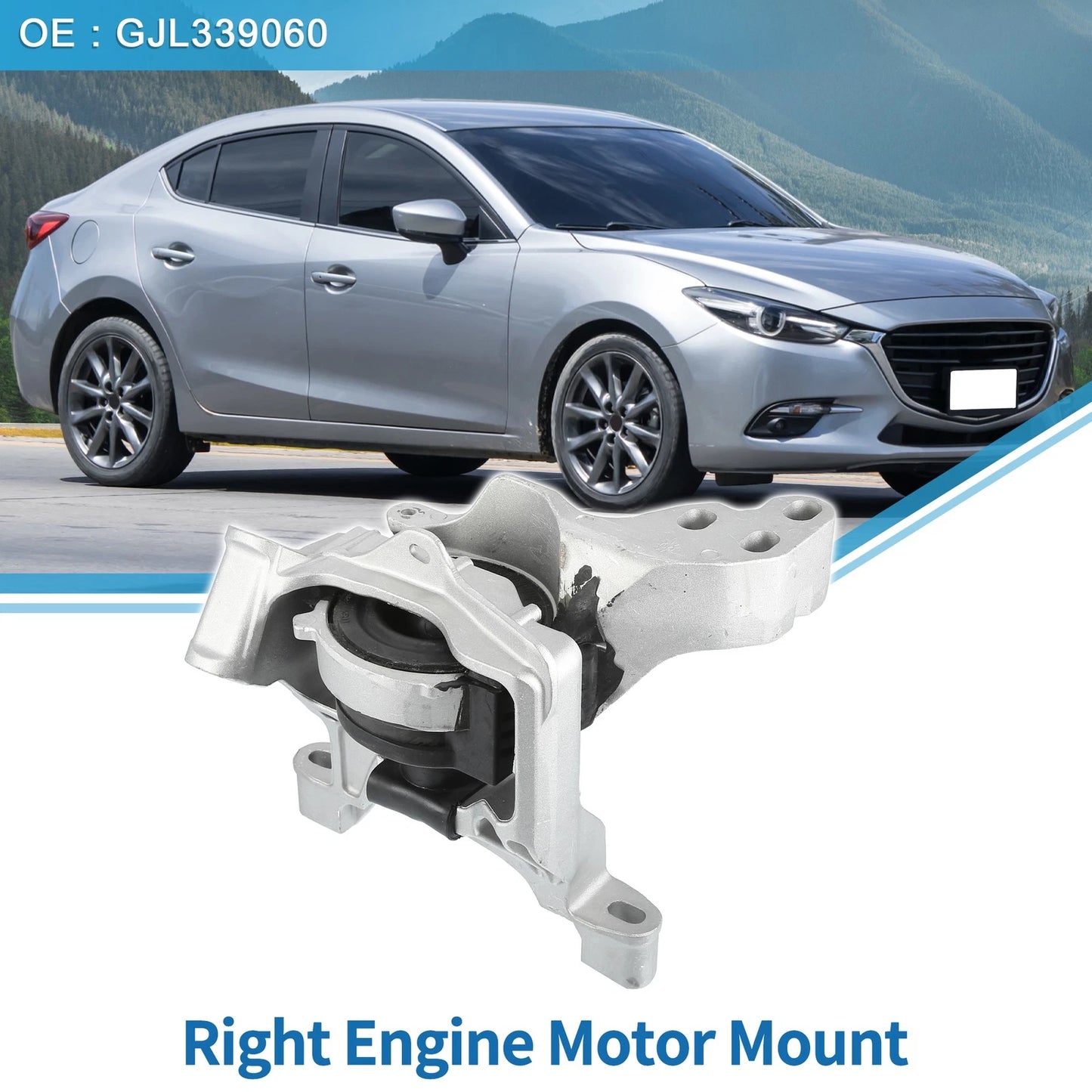 Engine Mount for Mazda 3 2.5L, Mazda 6 2.5L (2015-2018)