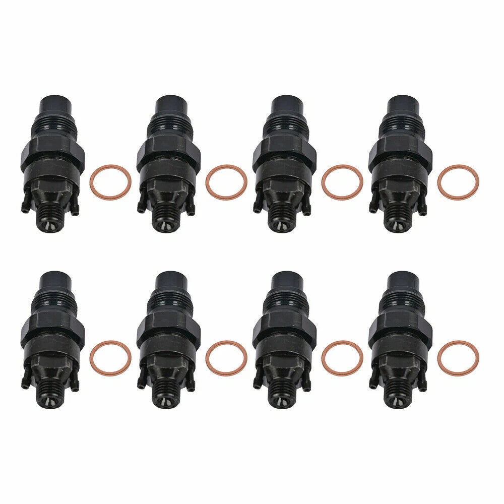 8PCS Diesel Fuel Injectors 0432217255 for GM Chevy 6.5L Turbo (1992-2005)