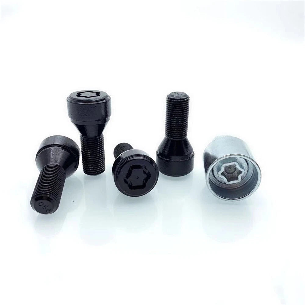Anti-Theft Wheel Lock Set  Lug Nuts for BMW M14*1.25