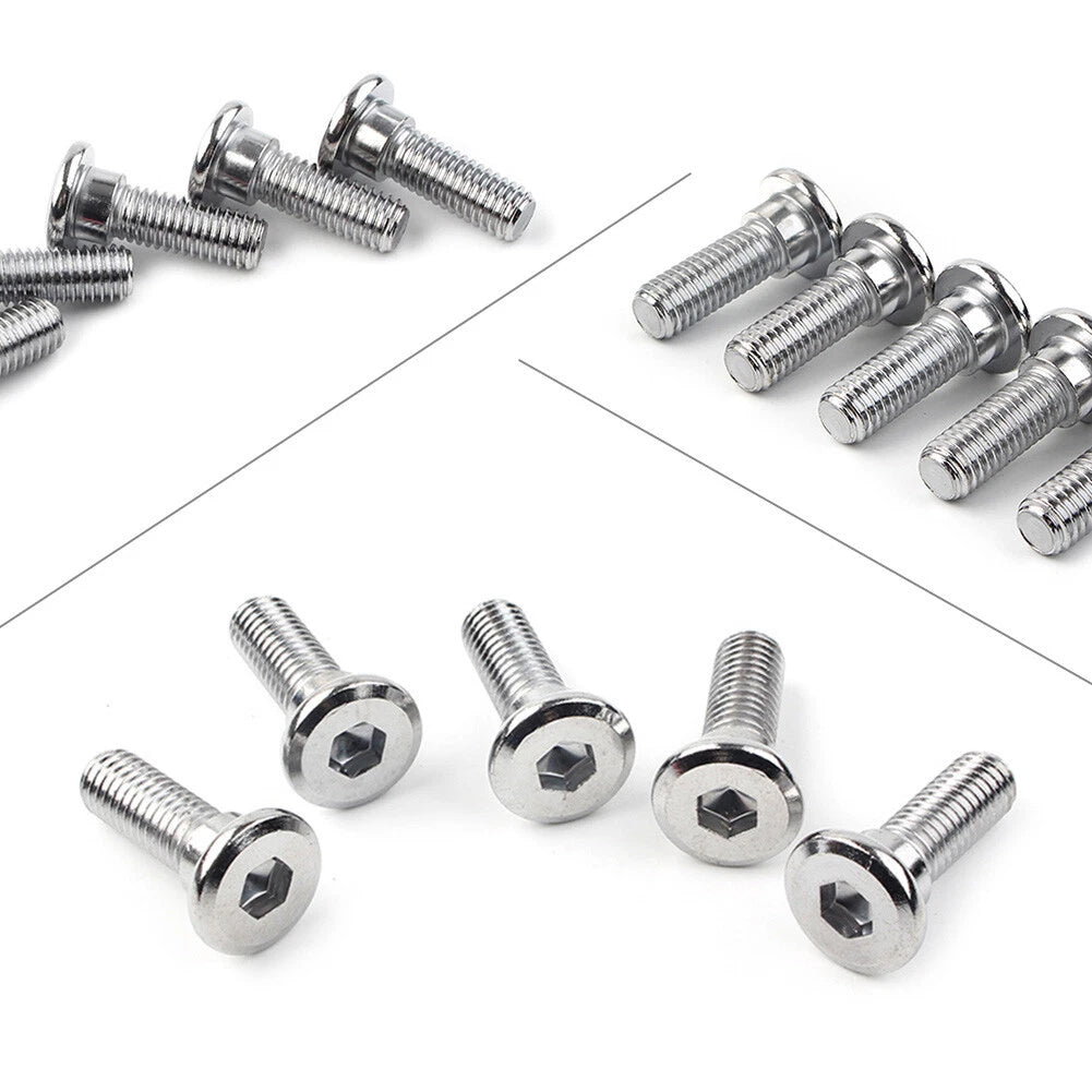 5 x M8x25mm Steel Bolts Hex Socket Disc Brake Rotor Screws Fasteners