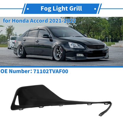 Front Right Fog Light Grill for Honda Accord (2021-2022)